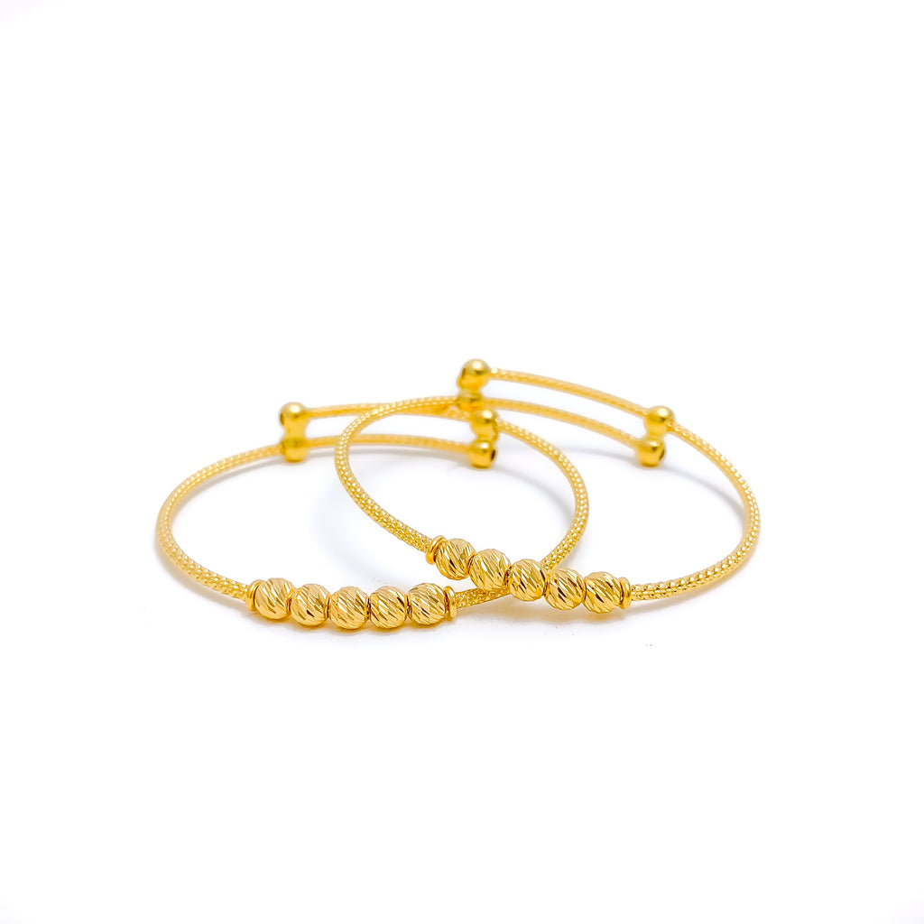 Baby gold bangles tanishq on sale jewellery