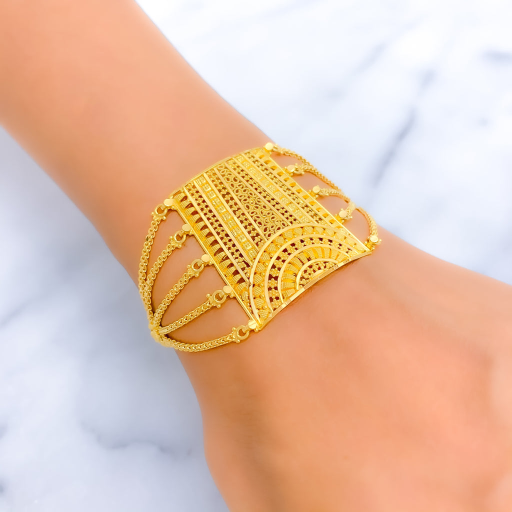 Ajani Bracelet Gold Plated Gold
