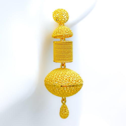 dazzling-lavish-22k-gold-earrings