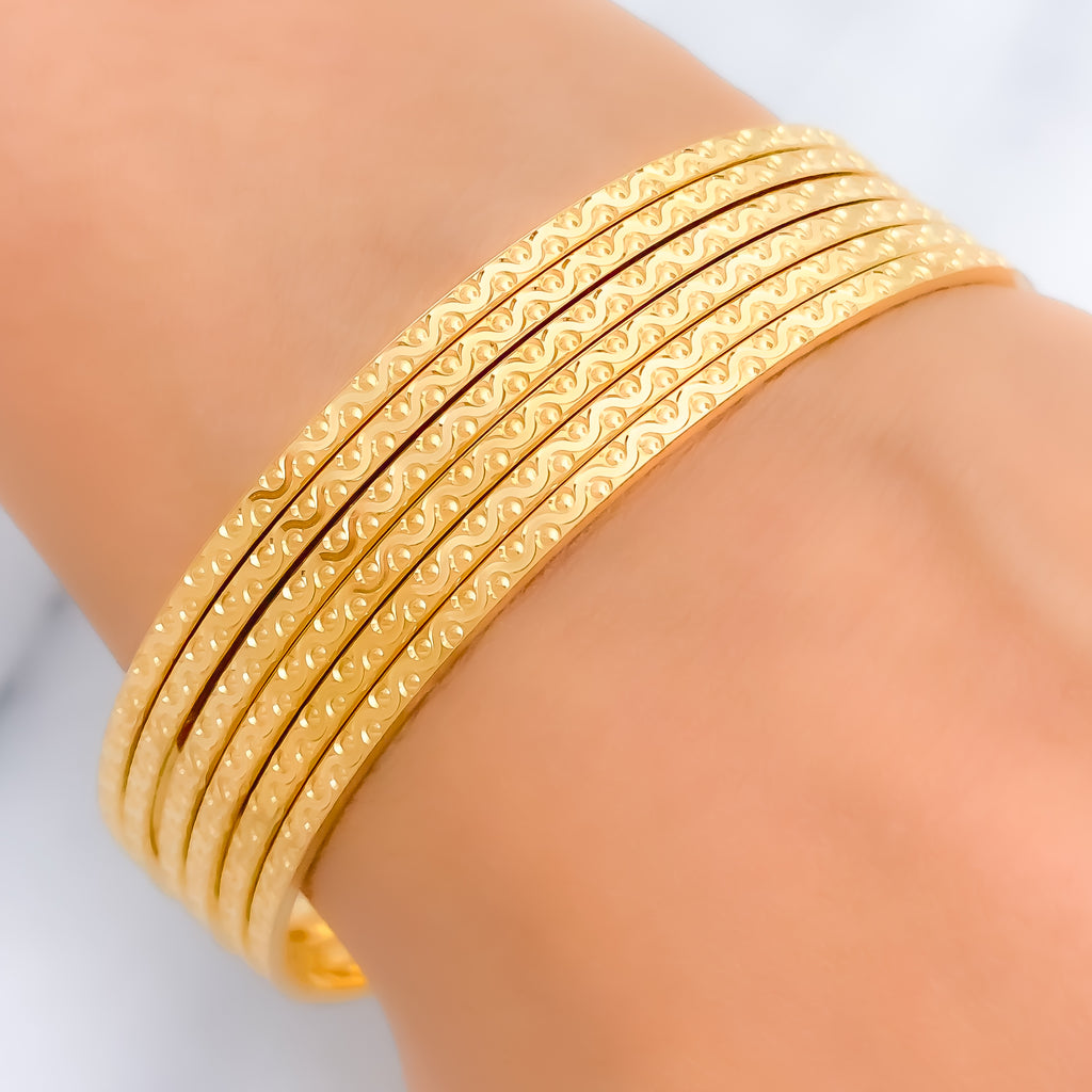 【chieko+】wave bangle　gold IMG_2116-2_1024x1024.jpg?v=