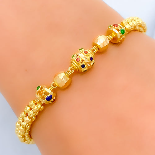 22k-gold-colorful-refined-bracelet
