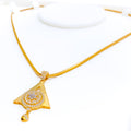 lovely-triangle-22k-gold-cz-pendant