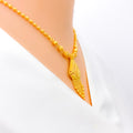 Special Dangling Chain 22k Gold Necklace Set