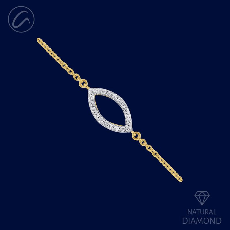 charming-marquise-shaped-diamond-18k-gold-bracelet