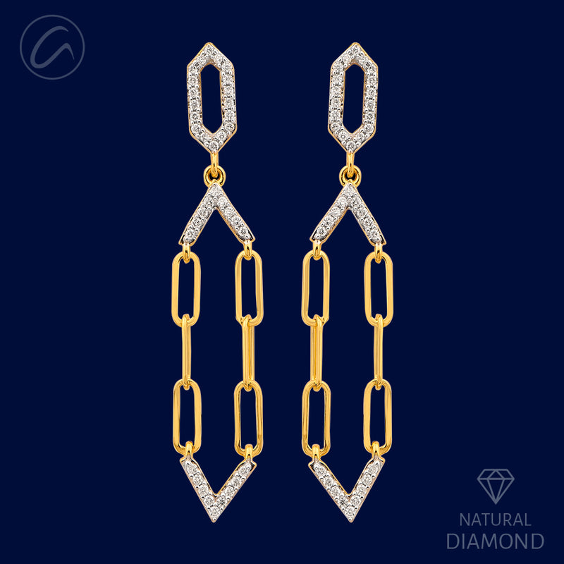 charming-v-shaped-diamond-18k-gold-hanging-earrings