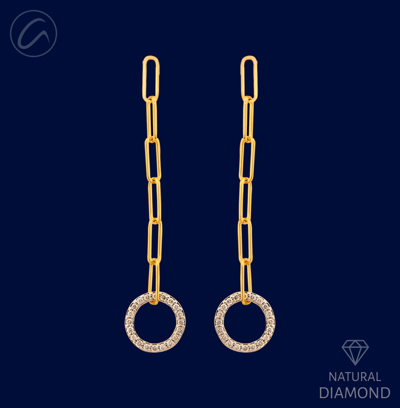 sophisticated-dangling-circle-diamond-18k-gold-hanging-earrings