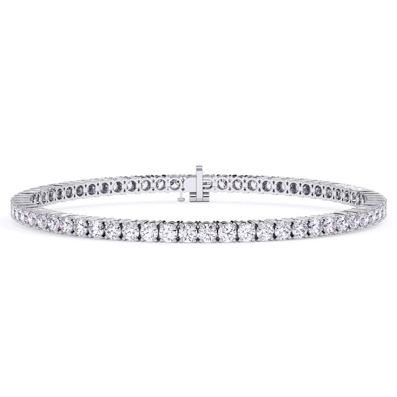 Custom Diamond 14k Tennis Bracelet - Deepa