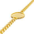Dapper Circular 21k Gold Coin Bracelet