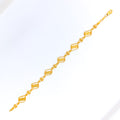 Charming Regal 22K Gold Bracelet