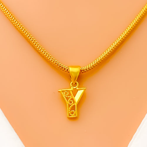 intricate-y-22k-gold-letter-pendant