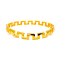 Iconic Bold 22k Gold Bangle Bracelet 