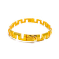 Iconic Bold 22k Gold Bangle Bracelet 