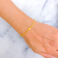 Dainty Lush 22K Gold Bracelet