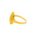 Iconic Luscious Leaf 22k Gold Ring 