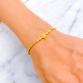 lovely-flower-22k-gold-bracelet