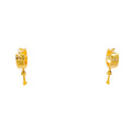 Palatial Geometric 22k Gold Earrings 