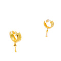Palatial Geometric 22k Gold Earrings 