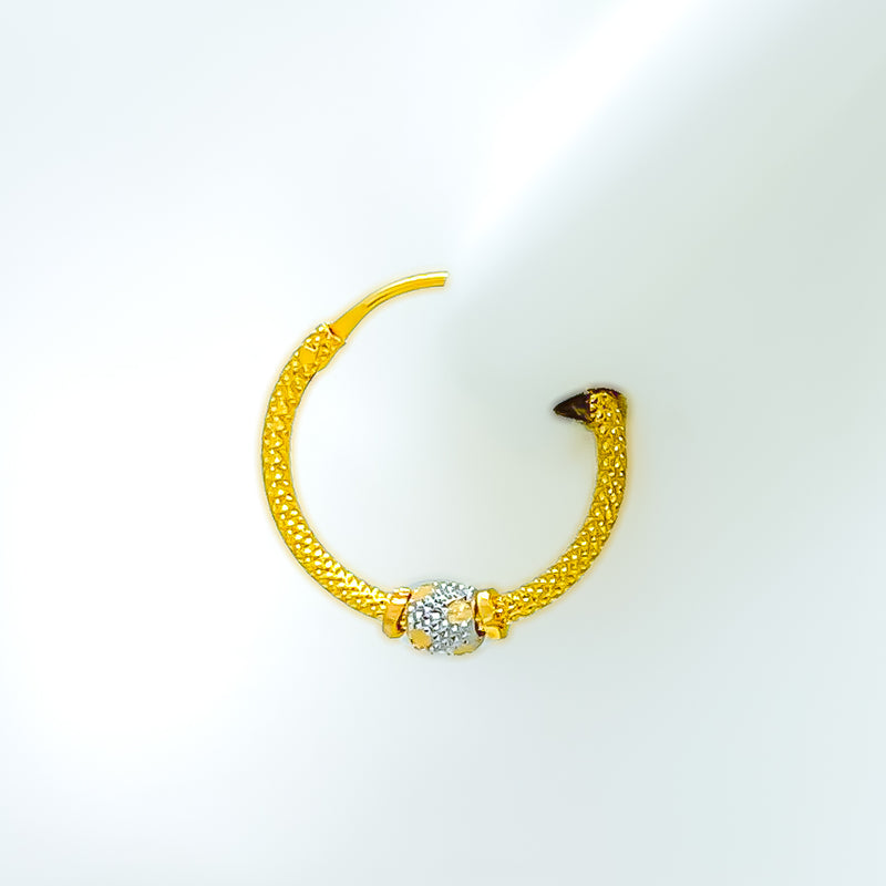 Stylish Vibrant 22k Gold Bali 