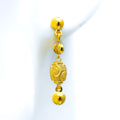 Bold Ethereal 22k Gold Hanging Earrings