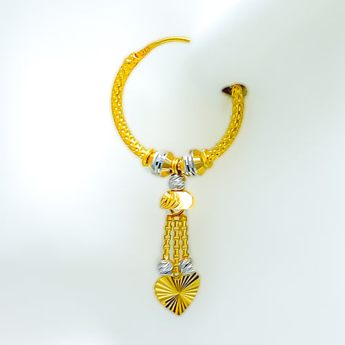 Brilliant Adorned 22k Gold Bali
