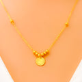 dainty-sparkling-22k-gold-necklace-set