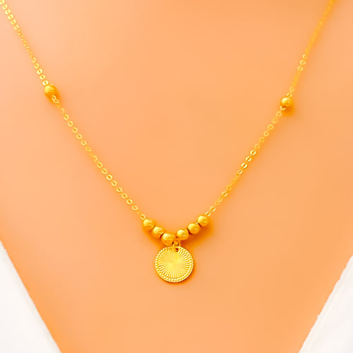 dainty-sparkling-22k-gold-necklace-set