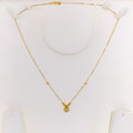 Embellished Eclectic Glam 22k Gold Necklace
