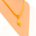 Chic Dainty 22k Gold Pendant 