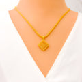 Ethereal Rich 22k Gold Pendant 