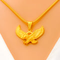 Bold Eagle 22k Gold Pendant 