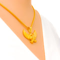Bold Eagle 22k Gold Pendant 