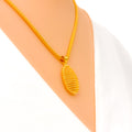 Stunning Mesh 22k Gold Pendant 