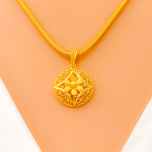 Iconic Couture 22k Gold Pendant 