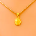 Everyday Ornate 22k Gold Pendant 