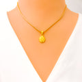 Everyday Ornate 22k Gold Pendant 