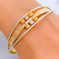 Magnificent Reflective 22k Gold Tasteful Bangle