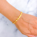 Delightful Jazzy 22k Gold Bracelet