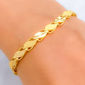 Delightful Jazzy 22k Gold Bracelet