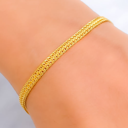Beautiful Elevated 22K Gold Bracelet