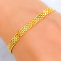 Rich Glimmering 22K Gold Bracelet