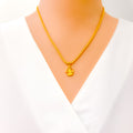Stylish Rich 22k Gold Religious Pendant 