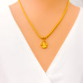 Stylish Rich 22k Gold Religious Pendant 