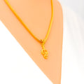 Noble Ornate 22k Gold Religious Pendant 