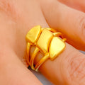 Bold Fine 22k Gold Ring