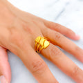 Bold Fine 22k Gold Ring