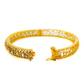 Traditional Rich Polki 22k Gold Bangle Bracelet