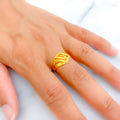 Faceted Everyday 22k Gold Ring