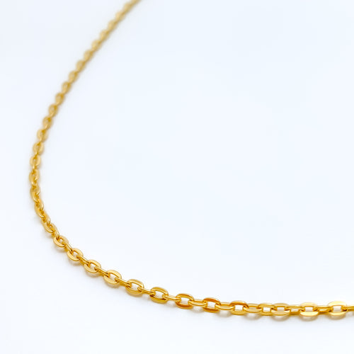 Classic 22K Gold Link Chain
