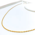 Classic 22K Gold Link Chain