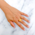 Classic Alluring 22k Gold Ring